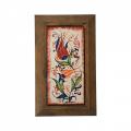 Ahşap Çerçeveli Dekoratif Seramik Tablo, SRMK-2025302